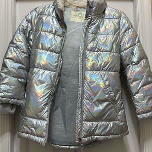 The Ragged Priest Iridescent Kids Puffer Jacket